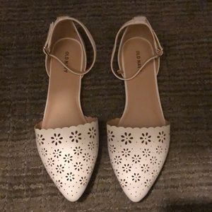 Old Navy Dressy Flats with Ankle Strap